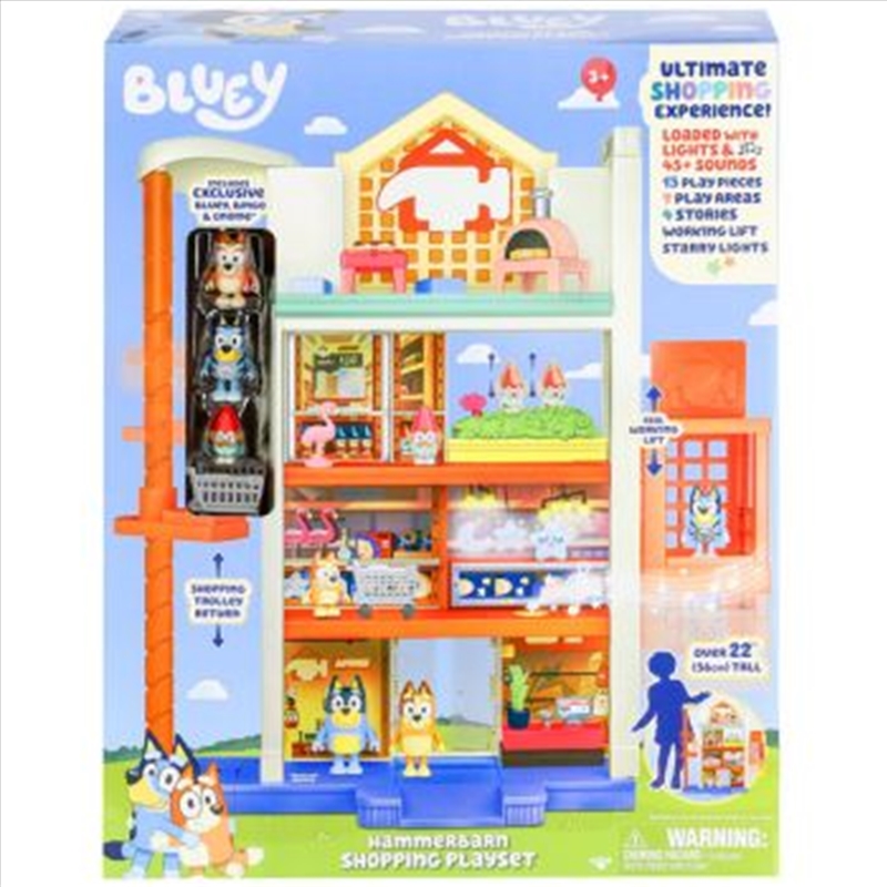 Bluey Series 9 Shopping Hammerbarn Playset/Product Detail/Toys