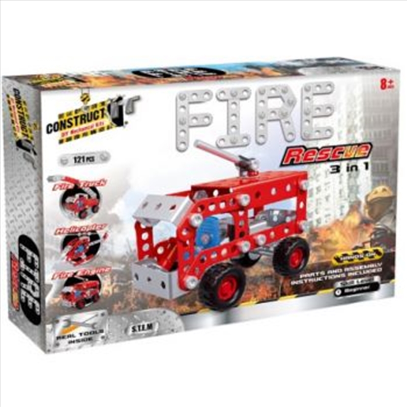 Construct It Multi Model - Fire Rescue 3 in 1/Product Detail/Toys
