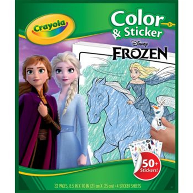 Crayola Colour & Sticker Book - Disney Frozen/Product Detail/Stationery