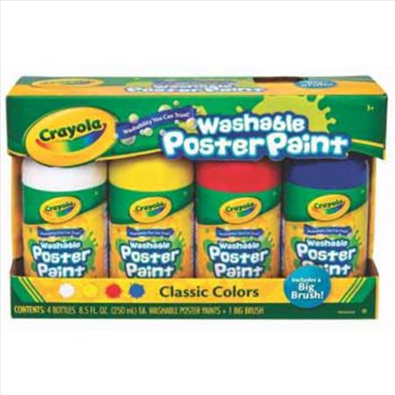 Crayola Paint-A-Pack Classic Colours/Product Detail/Stationery