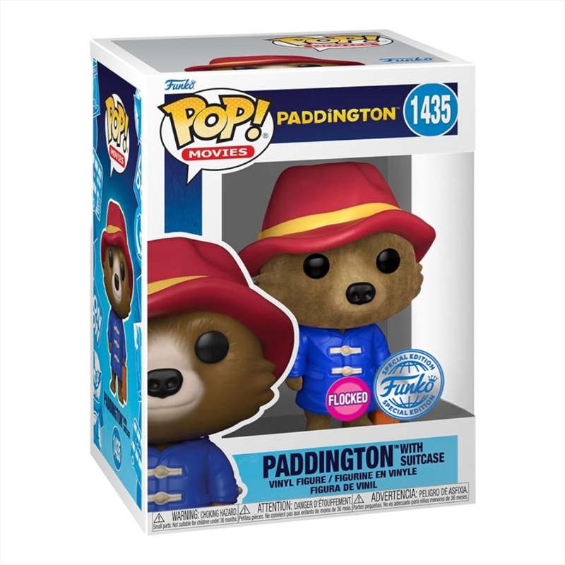 Paddington (2017) - Paddington with Case US Exclusive Flocked Pop! Vinyl [RS]/Product Detail/Movies