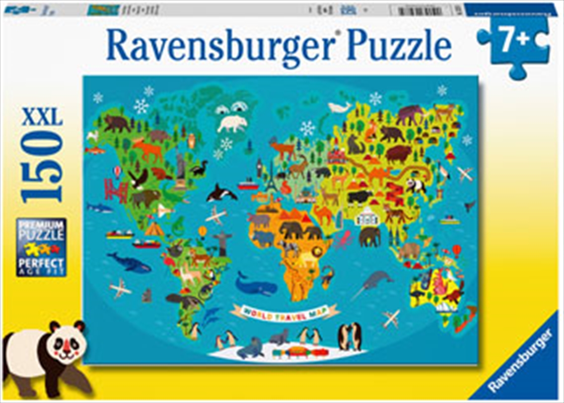 Animal World Map Puzzle 150 Piece/Product Detail/Jigsaw Puzzles