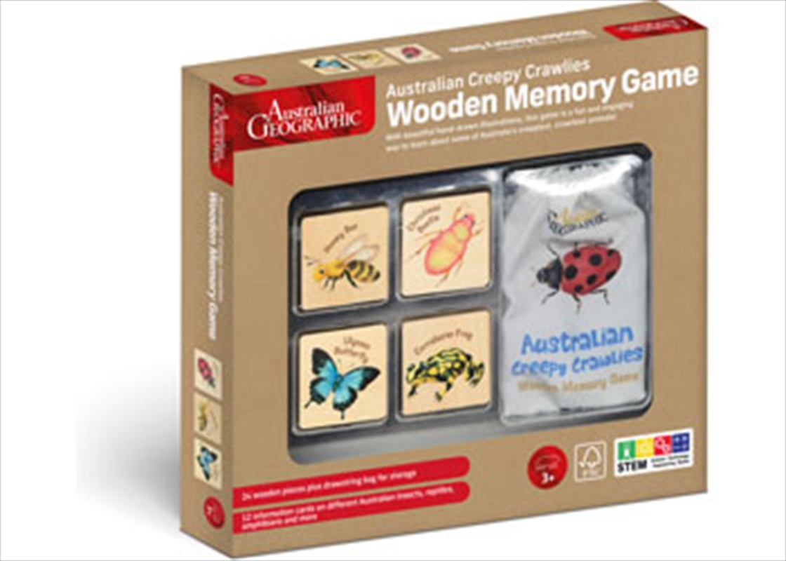 Australian Creepy Crawlies Memory Game/Product Detail/Games