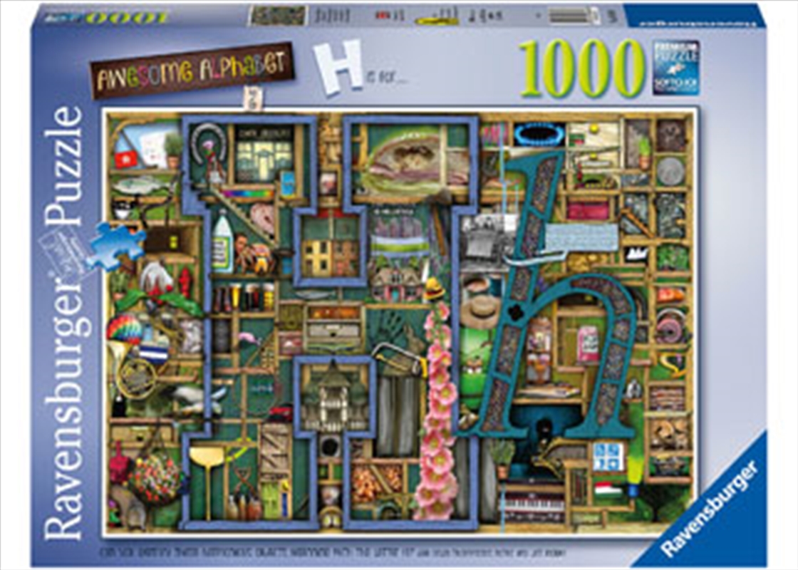 Awesome Alphabet H Puzzle 1000 Piece/Product Detail/Jigsaw Puzzles