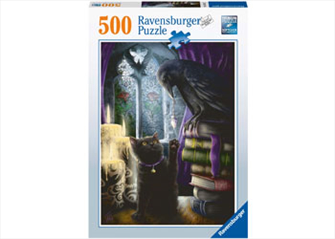 Black Cat And Raven 500 Pieces/Product Detail/Jigsaw Puzzles