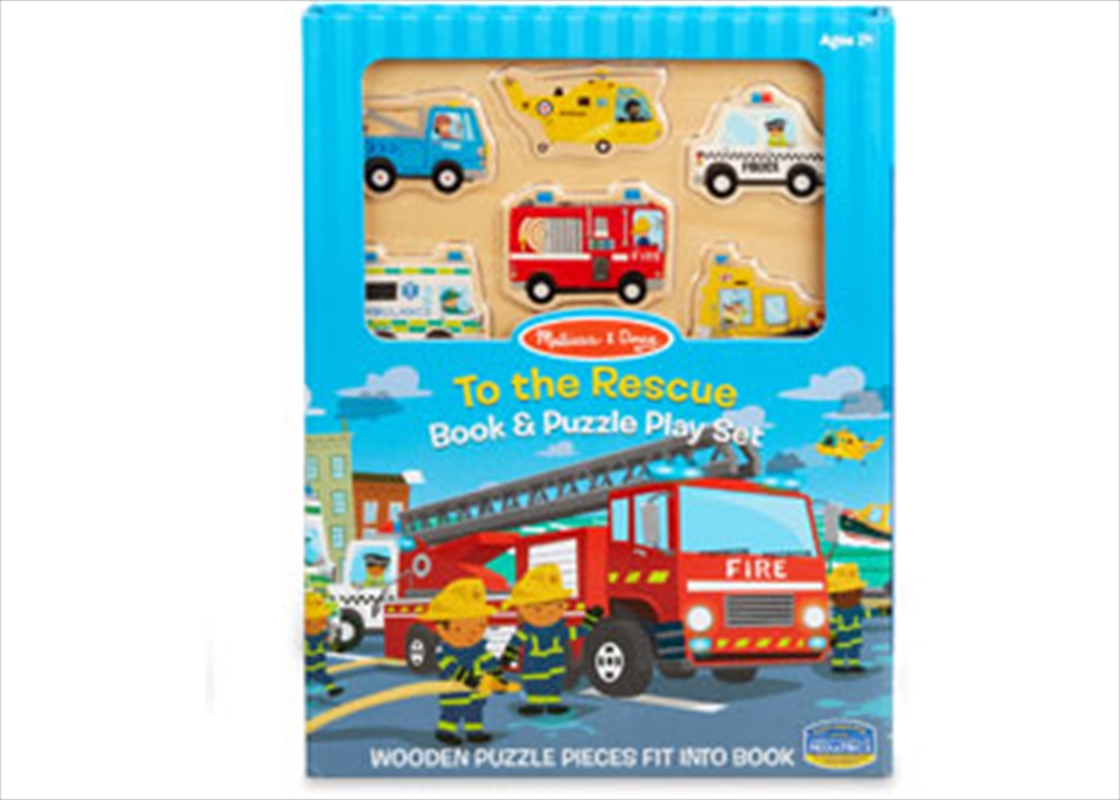 Book & Puzzle Play Set - To The Rescue/Product Detail/Jigsaw Puzzles
