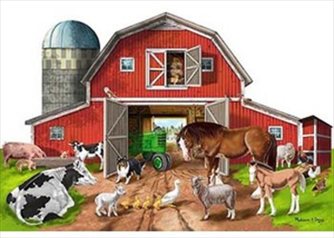 Busy Barn Shaped Floor Puzzle 32 Piece/Product Detail/Jigsaw Puzzles