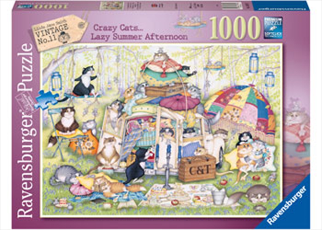 Crazy Cats, The Good Life 1000 Piece/Product Detail/Jigsaw Puzzles