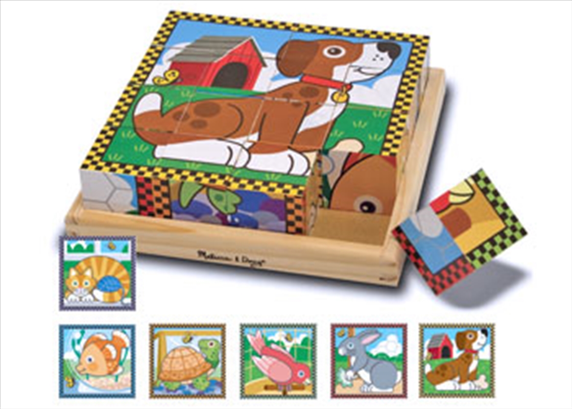 Cube Puzzle - Pets - 16 Piece/Product Detail/Jigsaw Puzzles