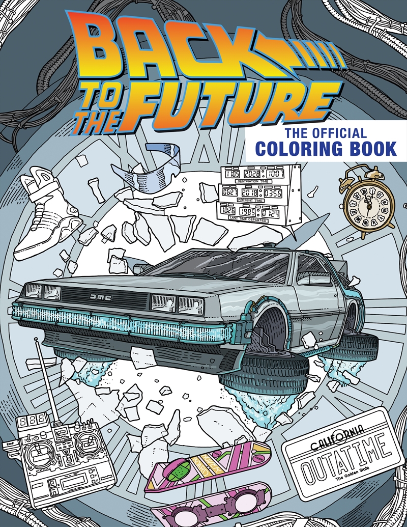 Back to the Future: The Official Coloring Book/Product Detail/Colouring
