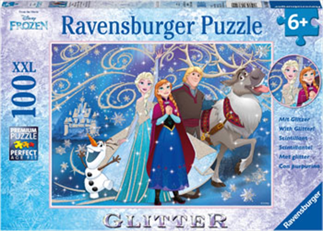 Disney Frozen Glittery Snow 100 Piece/Product Detail/Jigsaw Puzzles