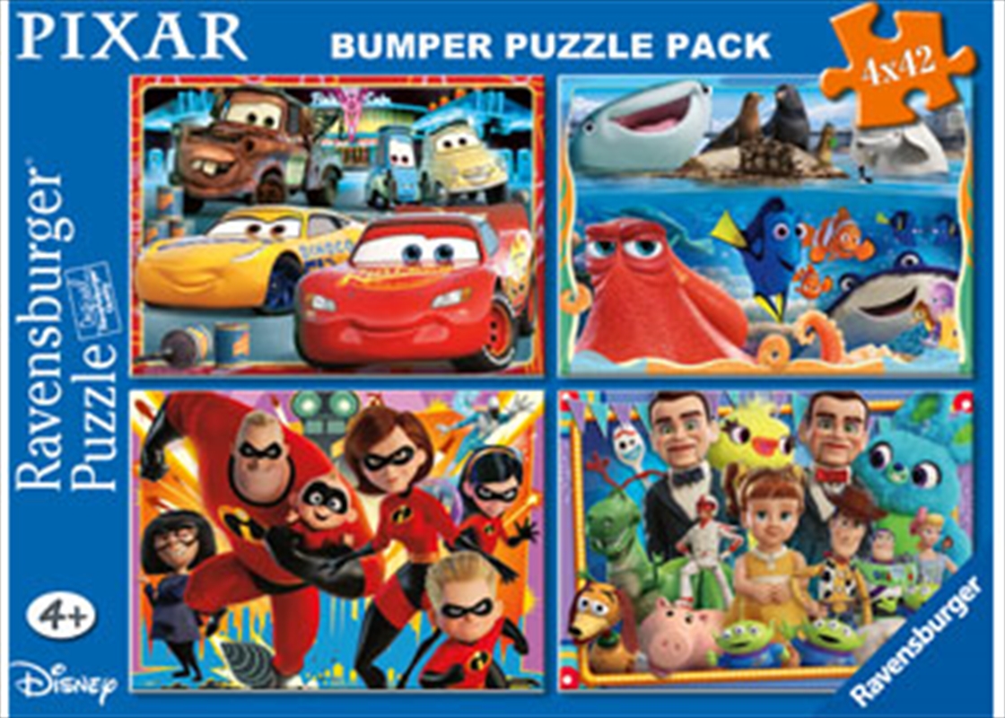 Disney Pixar 4x42 Piece Bumper Pack/Product Detail/Jigsaw Puzzles