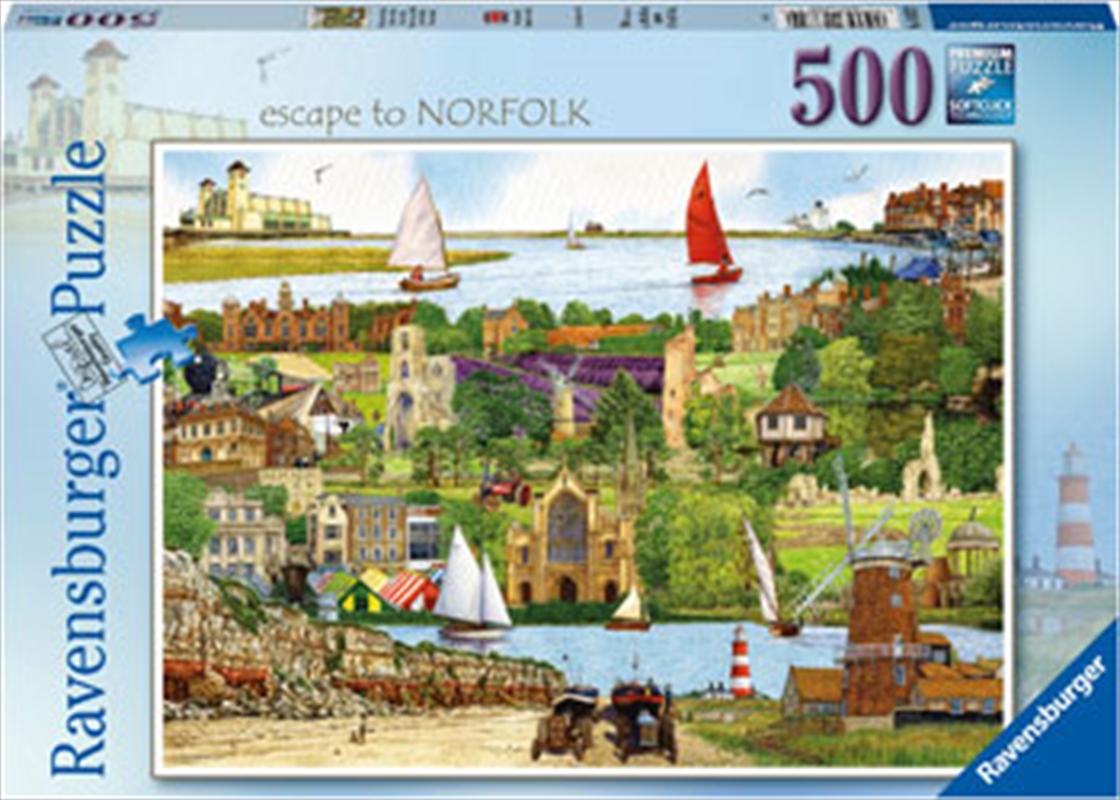 Escape To Norfolk 500 Piece/Product Detail/Jigsaw Puzzles