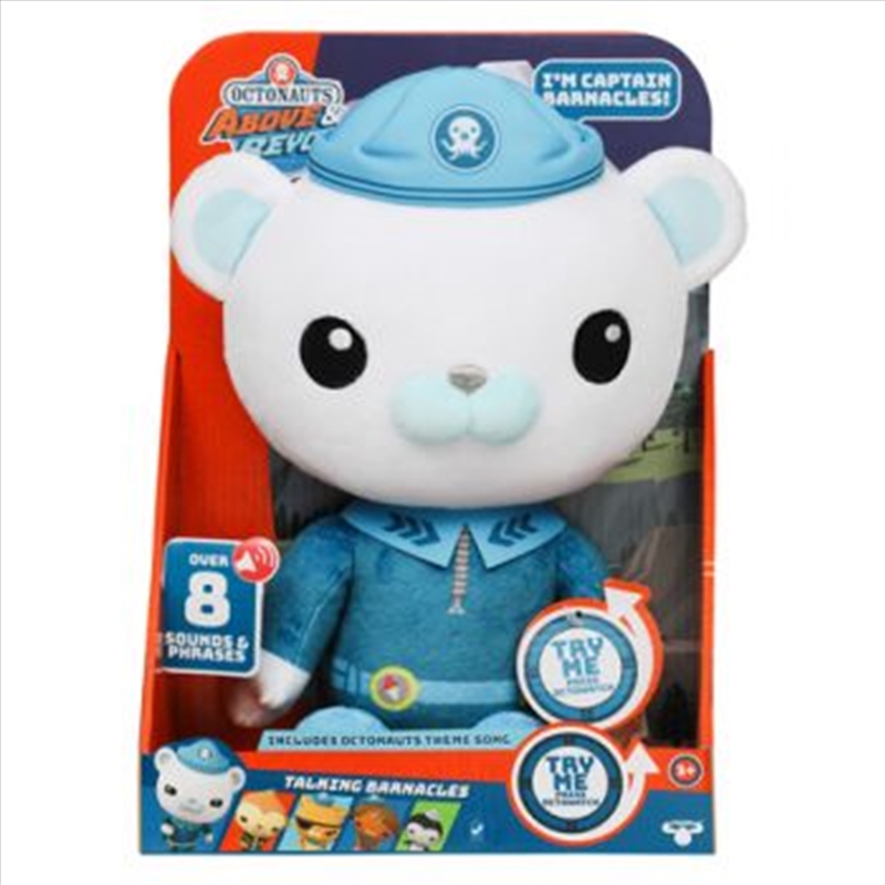 Octonauts Captain Barnacles Talking Plush/Product Detail/Plush Toys