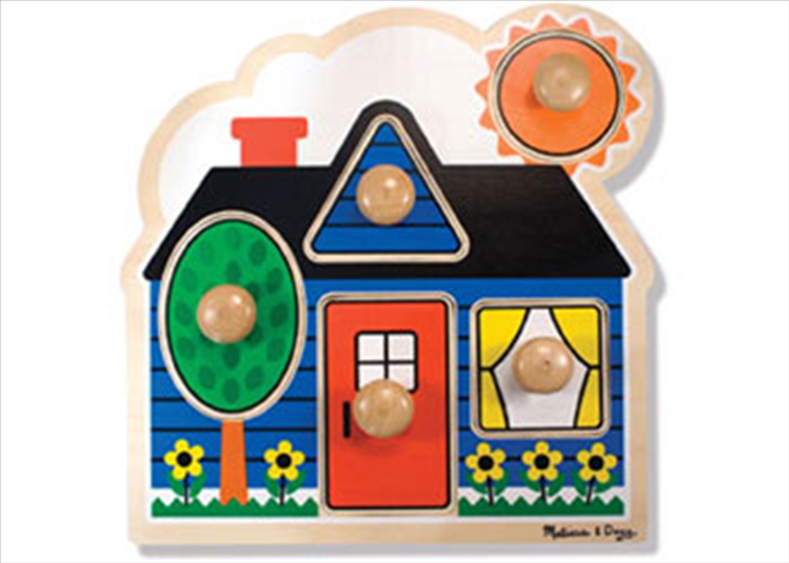 First Shapes Knob Puzzle - 4 Piece/Product Detail/Jigsaw Puzzles