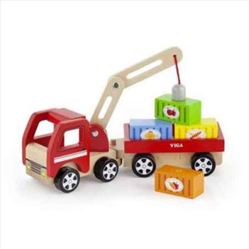 Viga Wooden Crane Truck/Product Detail/Toys