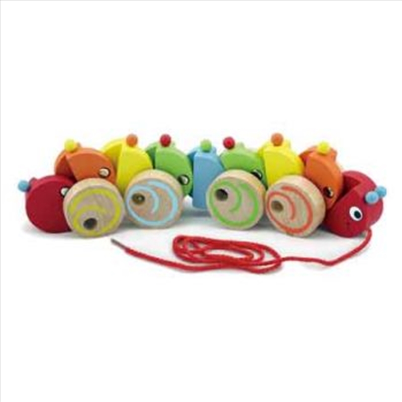 Viga Wooden Pull Along Caterpillar/Product Detail/Toys