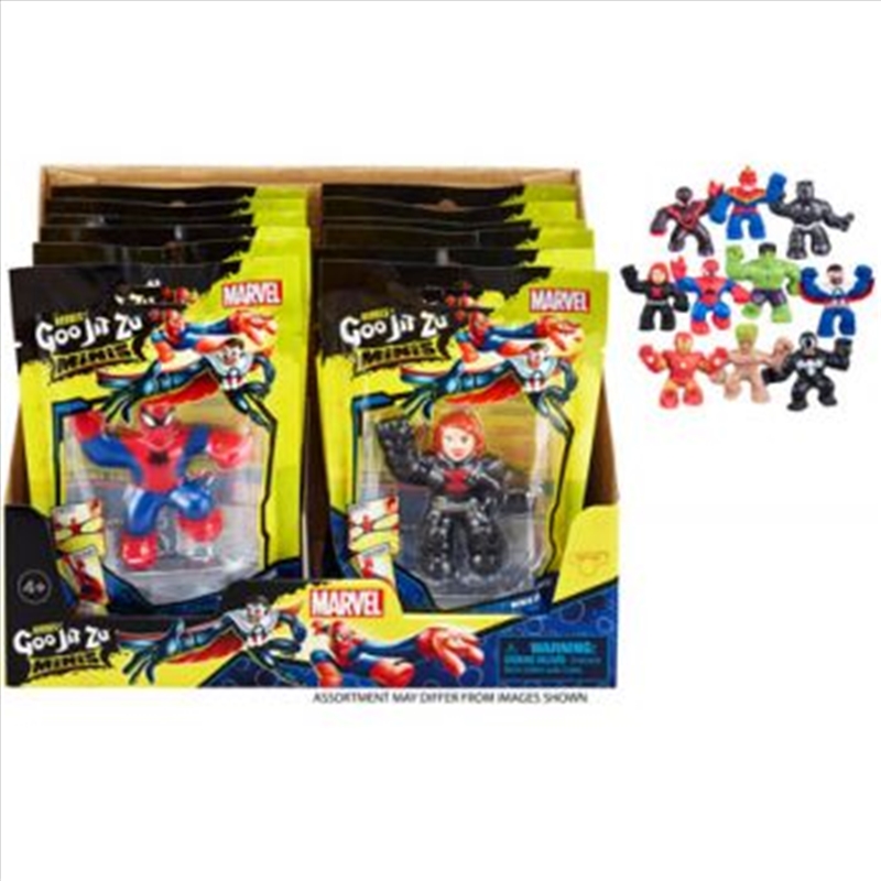Heroes of Goo Jit Zu Marvel Series 5 Minis assorted (Sent At Random)/Product Detail/Toys