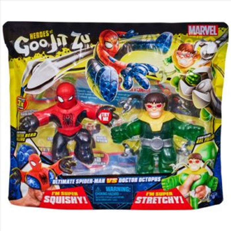 Heroes of Goo Jit Zu Marvel Series 5 Versus Pack - Iron Spider vs Dr Octopus/Product Detail/Toys