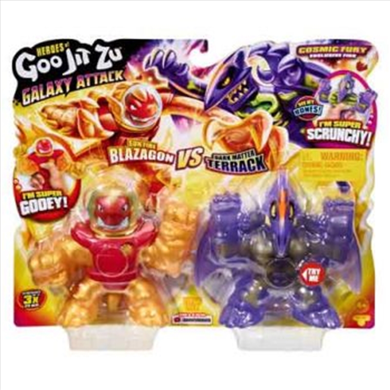 Heroes of Goo Jit Zu Series 5 Galaxy Attack Versus Pack assorted (Sent At Random)/Product Detail/Toys