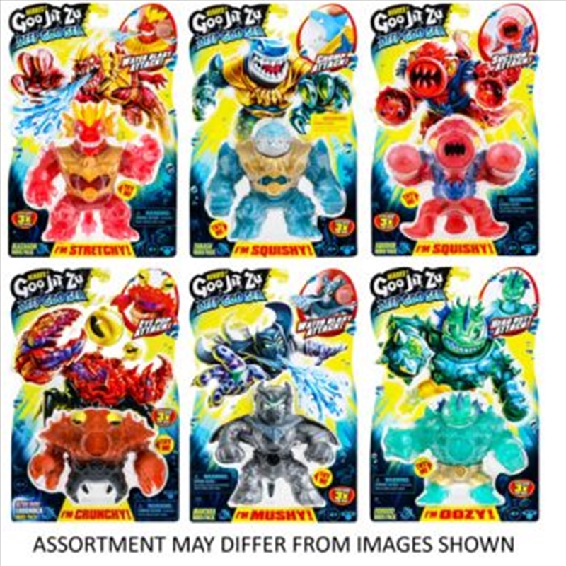 Heroes of Goo Jit Zu Series 9 Deep Goo Sea Hero Pack assorted (Sent At Random)/Product Detail/Toys