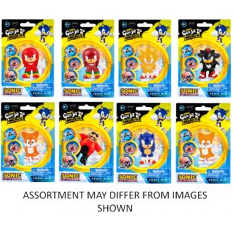 Heroes of Goo Jit Zu Sonic Minis Single Pack assorted (Sent At Random)/Product Detail/Toys
