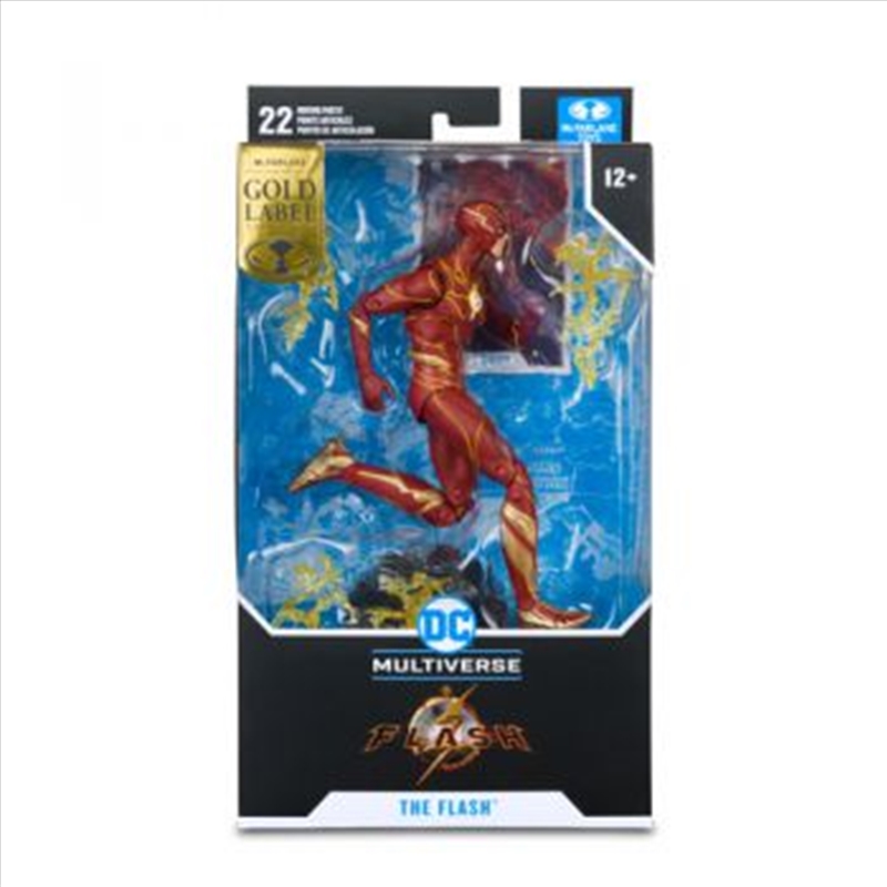 McFarlane DC The Flash Movie 7inch - The Flash ( Gold Label )/Product Detail/Figurines