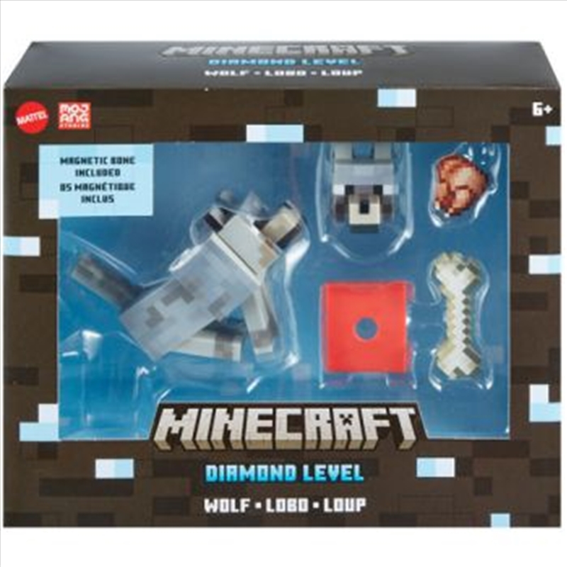 Minecraft Diamond Level: Wolf/Product Detail/Toys