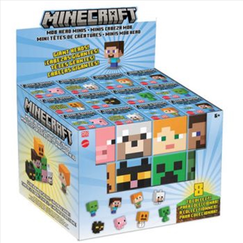 Minecraft MOB Head Minis assorted (Sent At Random)/Product Detail/Toys