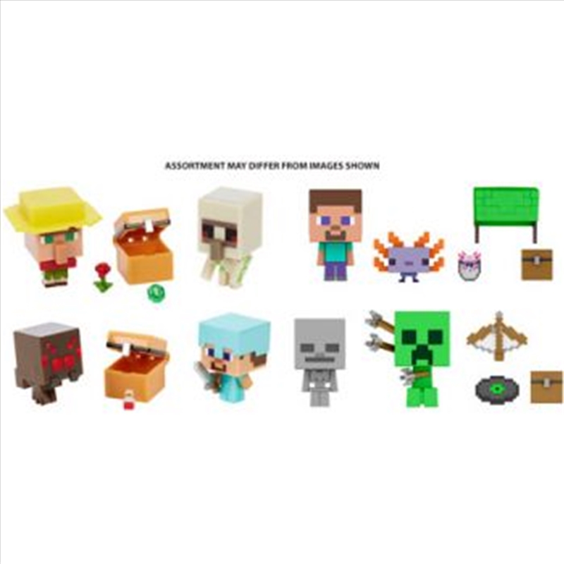 Minecraft MOB Head Minis Multi Pack assorted (Sent At Random)/Product Detail/Toys