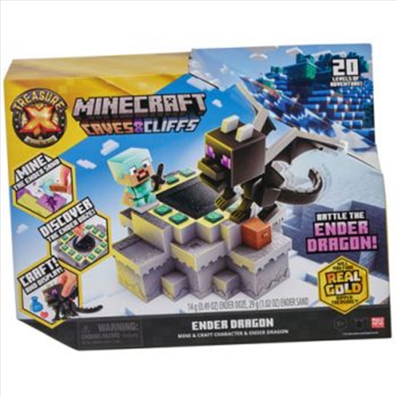 Treasure X Minecraft Series 2 Caves & Cliffs Ender Dragon Pack/Product Detail/Toys
