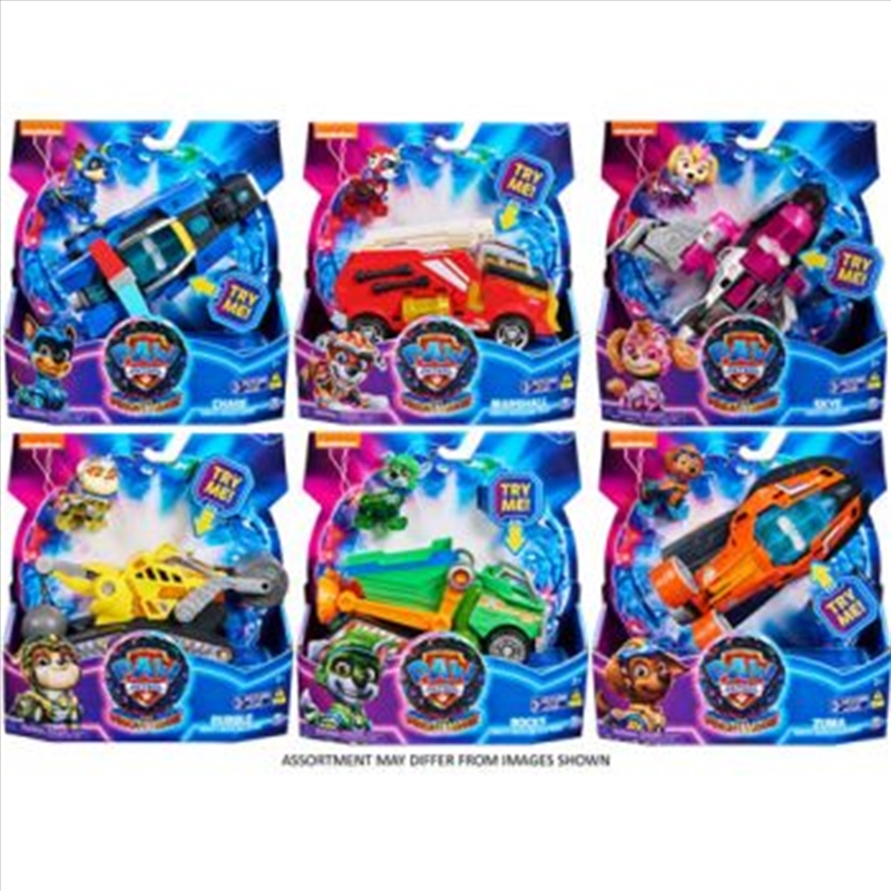 Paw Patrol The Mighty Movie Themed Vehicles assorted (Sent At Random)/Product Detail/Toys