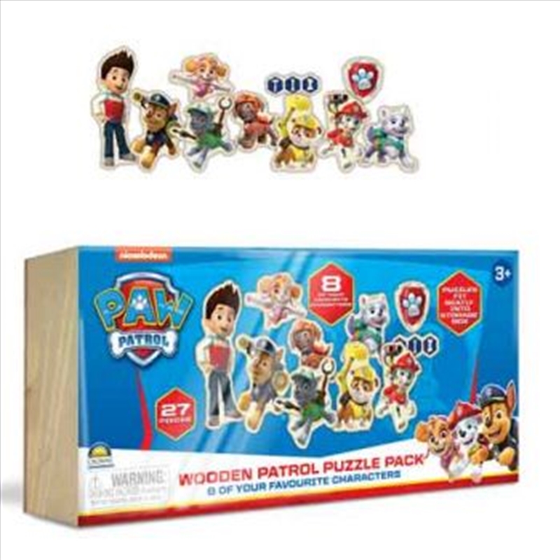 Paw Patrol Wooden Family Puzzle Pack/Product Detail/Jigsaw Puzzles