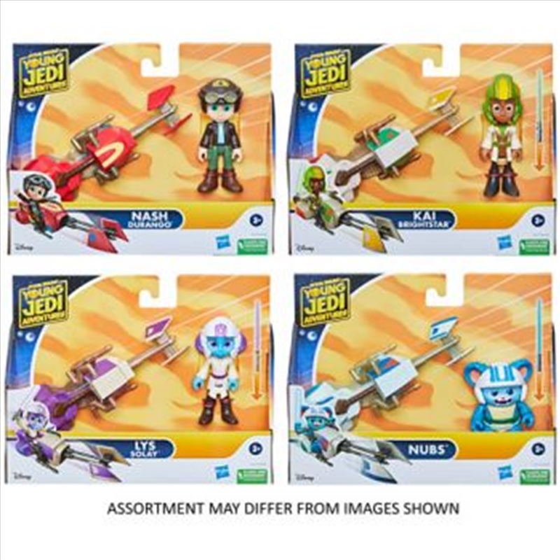 Star Wars Young Jedi Figure & Vehicle assorted (Sent At Random)/Product Detail/Toys