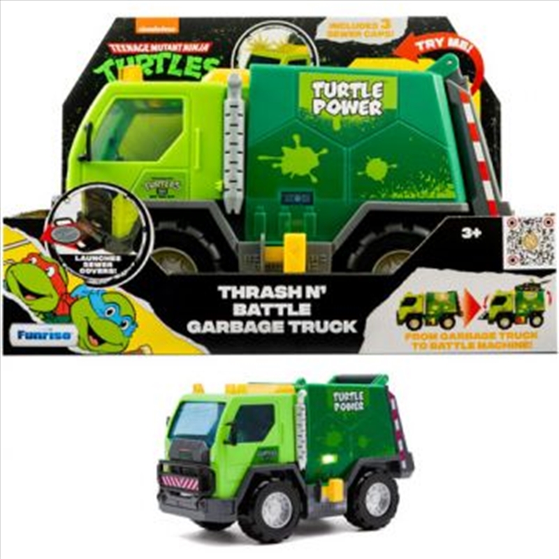 Teenage Mutant Ninja Turtles Thrash n Battle Garbage Truck/Product Detail/Toys