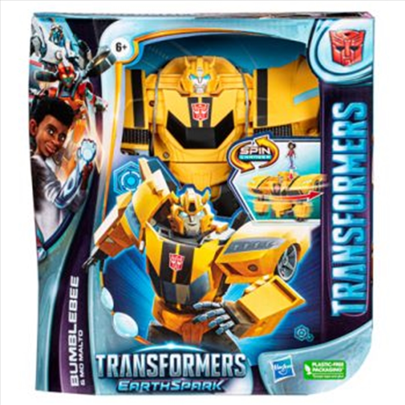 Transformers Earthspark: Spin Changer - Bumblebee and Mo Malto/Product Detail/Toys