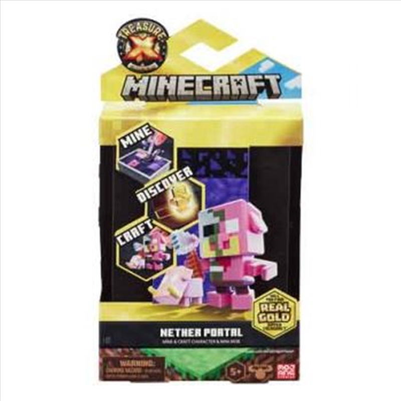 Treasure X Minecraft Series 1 Nether Portal Craft/Product Detail/Toys