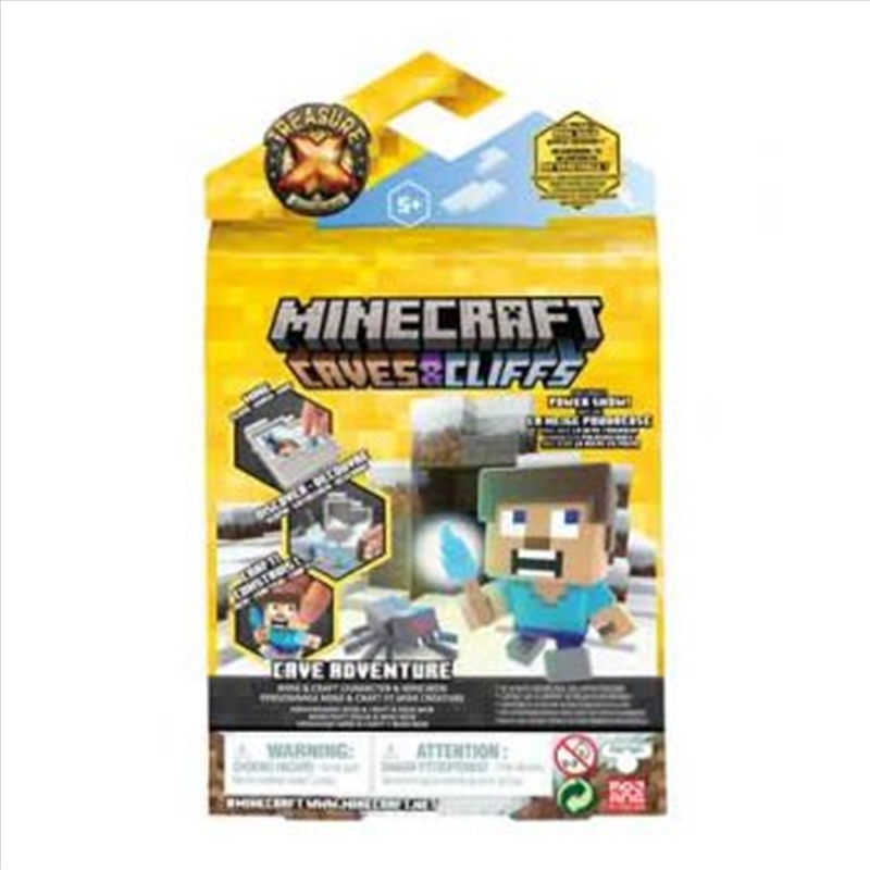 Treasure X Minecraft Series 2 Caves & Cliffs Adventure World Pack/Product Detail/Toys