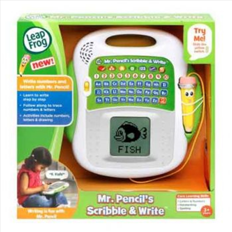 LeapFrog Mr Pencil's Scribble & Write/Product Detail/Toys