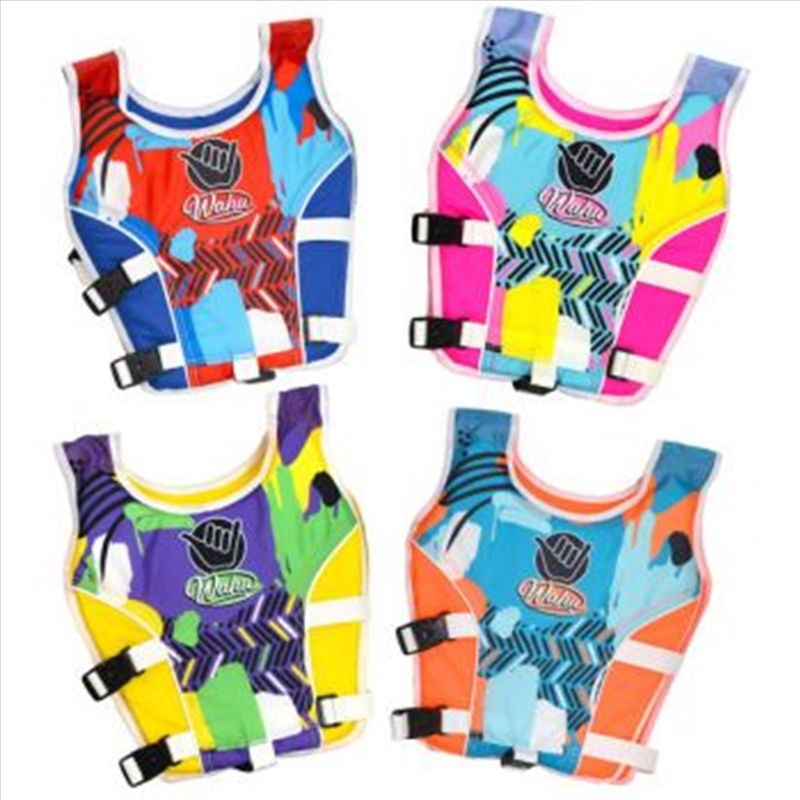 Wahu Swim Vest Medium assorted 25-30kg (Sent At Random)/Product Detail/Outdoor and Pool Games