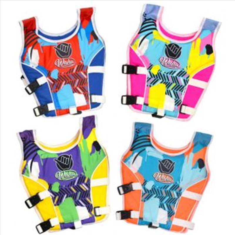 Wahu Swim Vest Small assorted 15-25kg (Sent At Random)/Product Detail/Outdoor and Pool Games