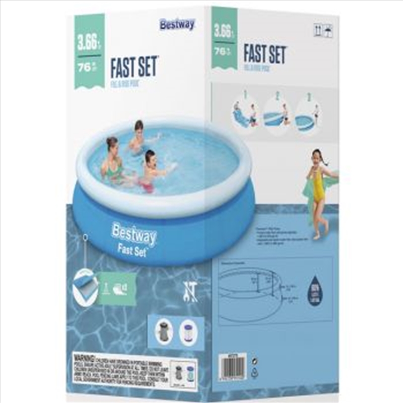 12ft Easy Set Pool with Pump/Filter/Product Detail/Outdoor and Pool Games