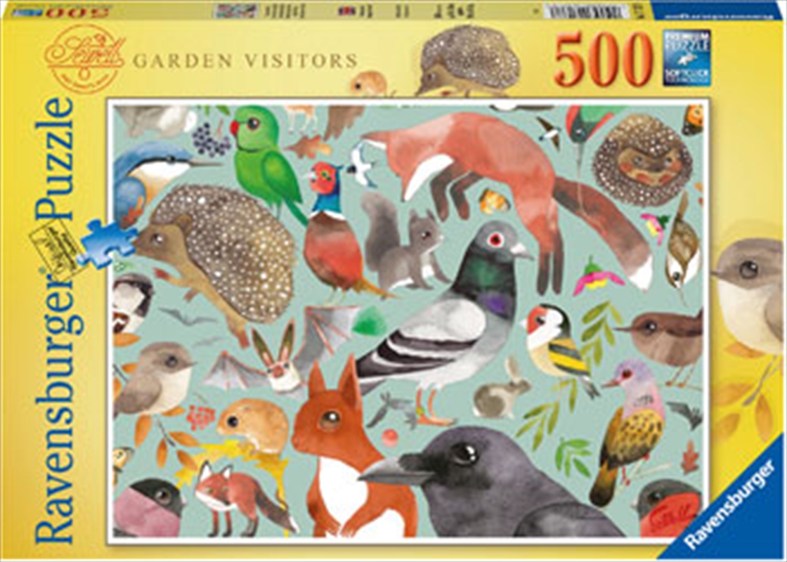 Garden Visitors 500 Piece/Product Detail/Jigsaw Puzzles