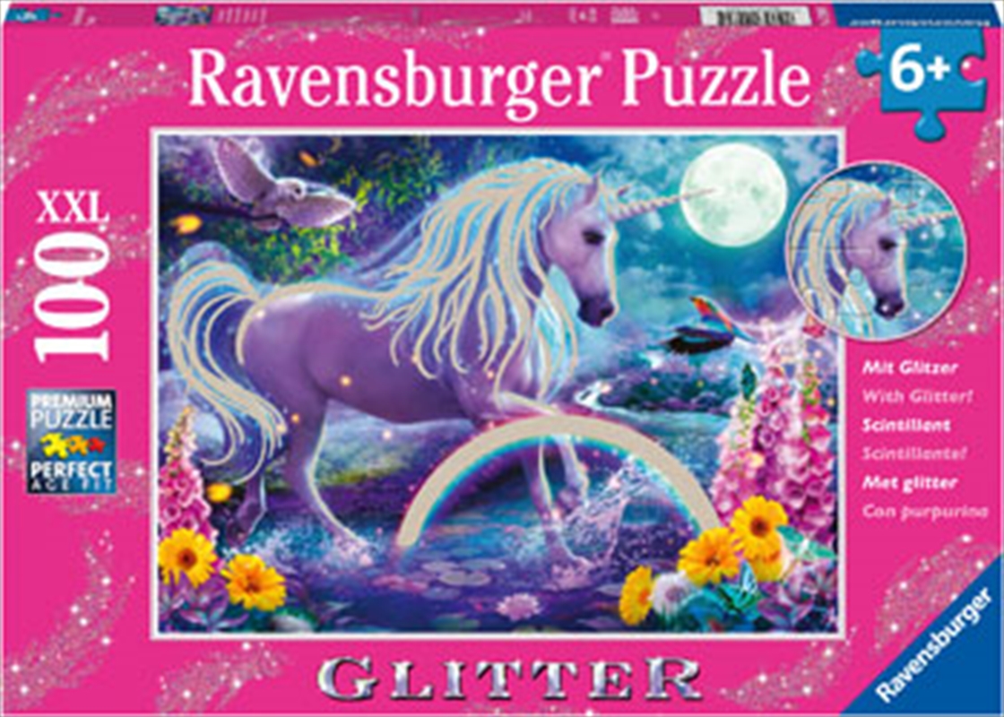 Glitter Unicorn 100 Piece/Product Detail/Jigsaw Puzzles