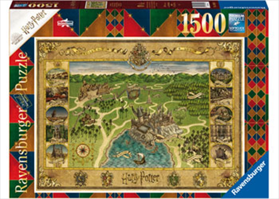 Harry Potter Hogwarts Map 1500 Piece/Product Detail/Jigsaw Puzzles