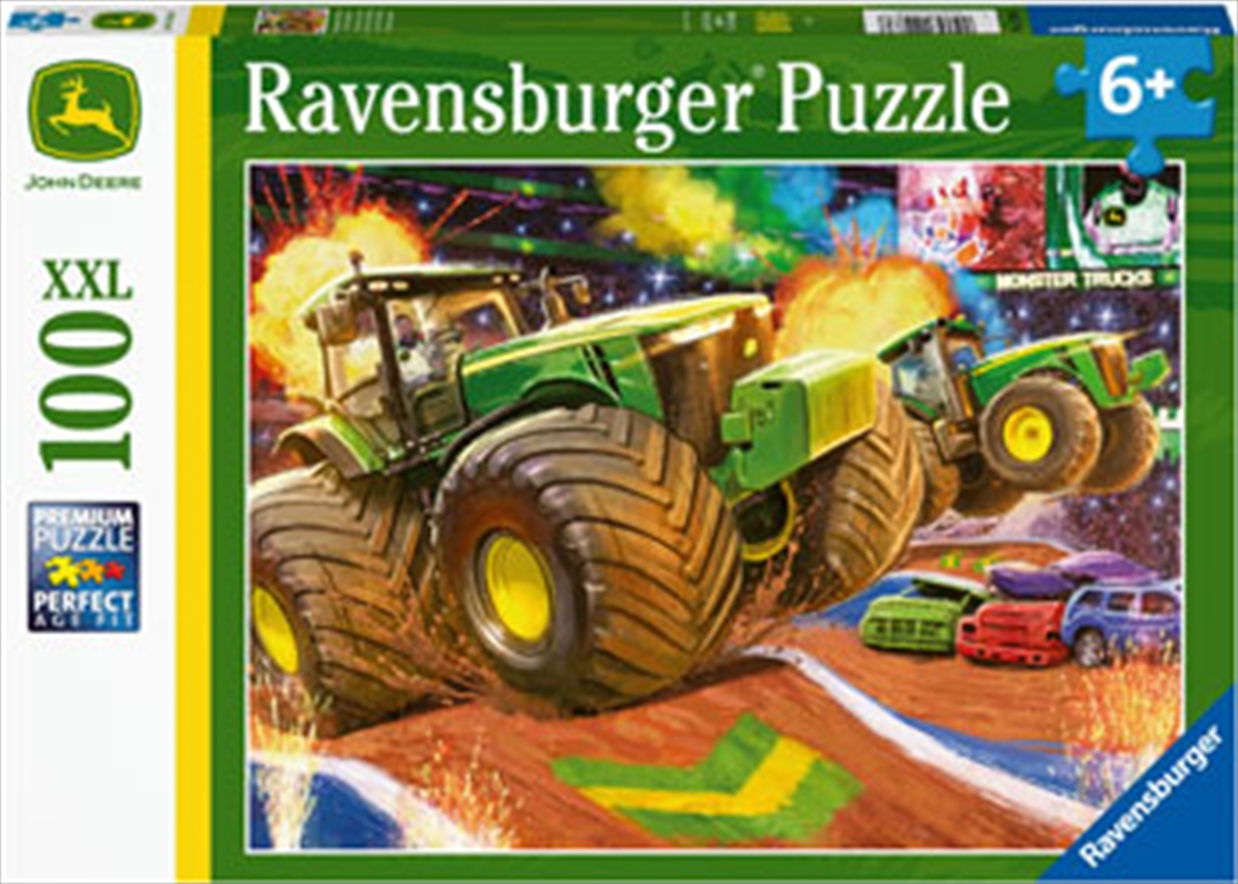 John Deere Big Wheels Puzzle 100 Piece/Product Detail/Jigsaw Puzzles