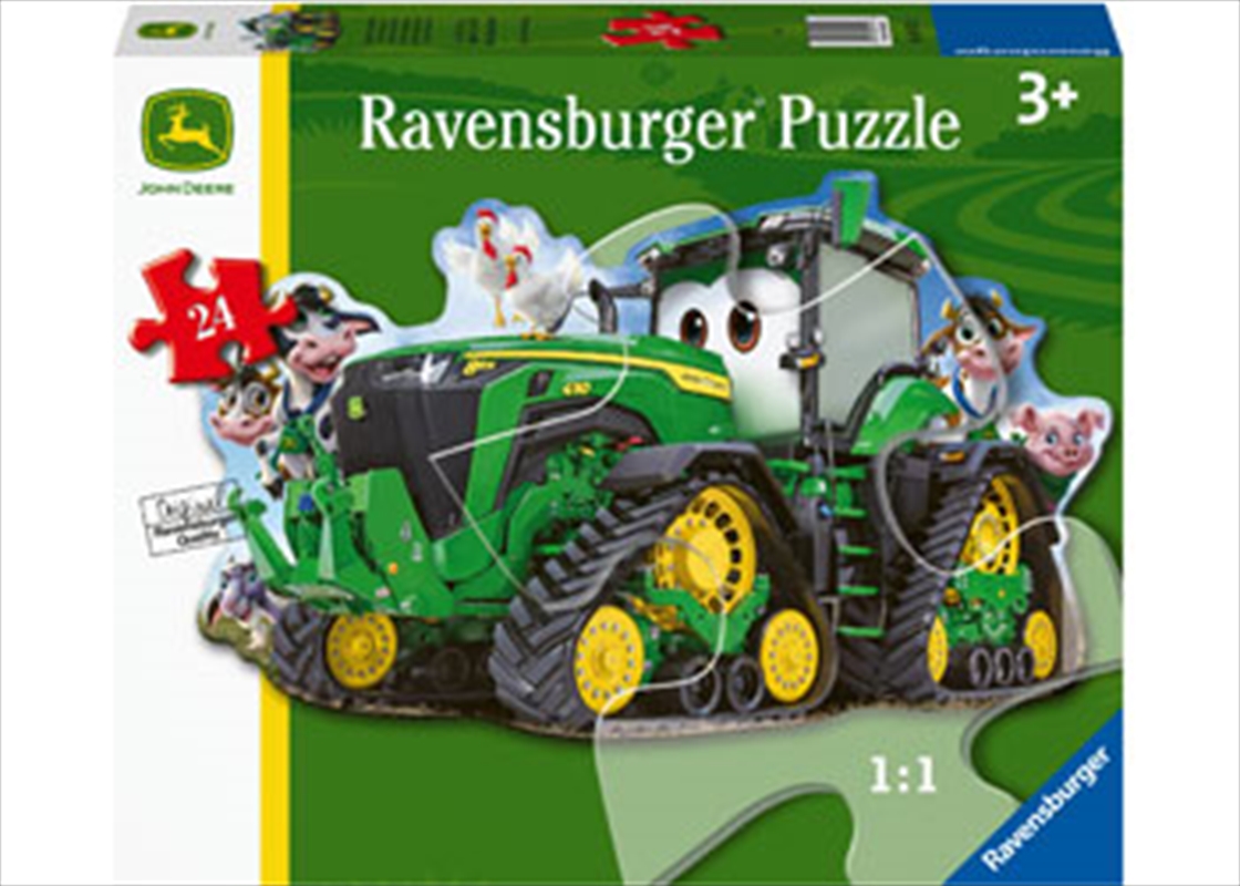 John Deere Tractor Shaped Puzzle 24 Piece/Product Detail/Jigsaw Puzzles