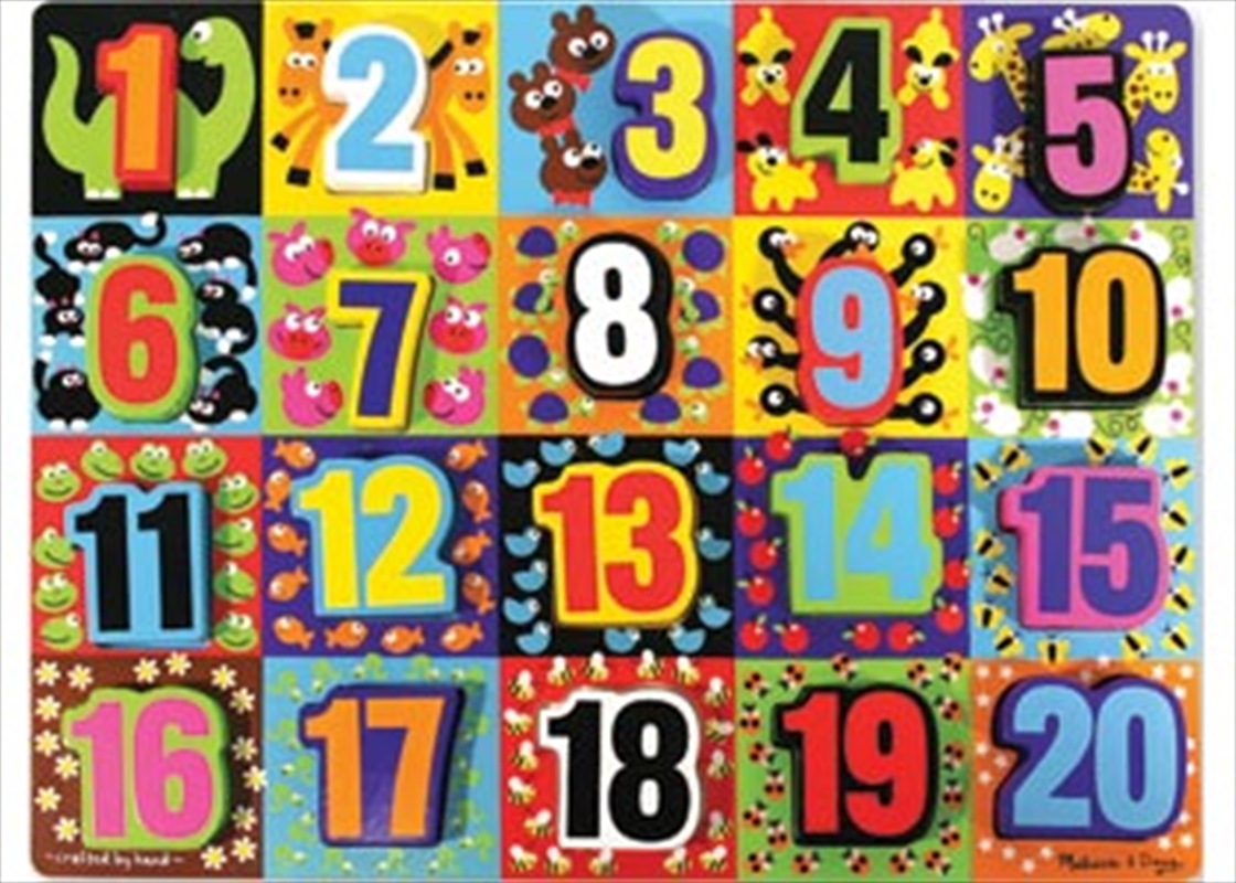 Jumbo Numbers Chunky Puzzle 20 Piece/Product Detail/Jigsaw Puzzles