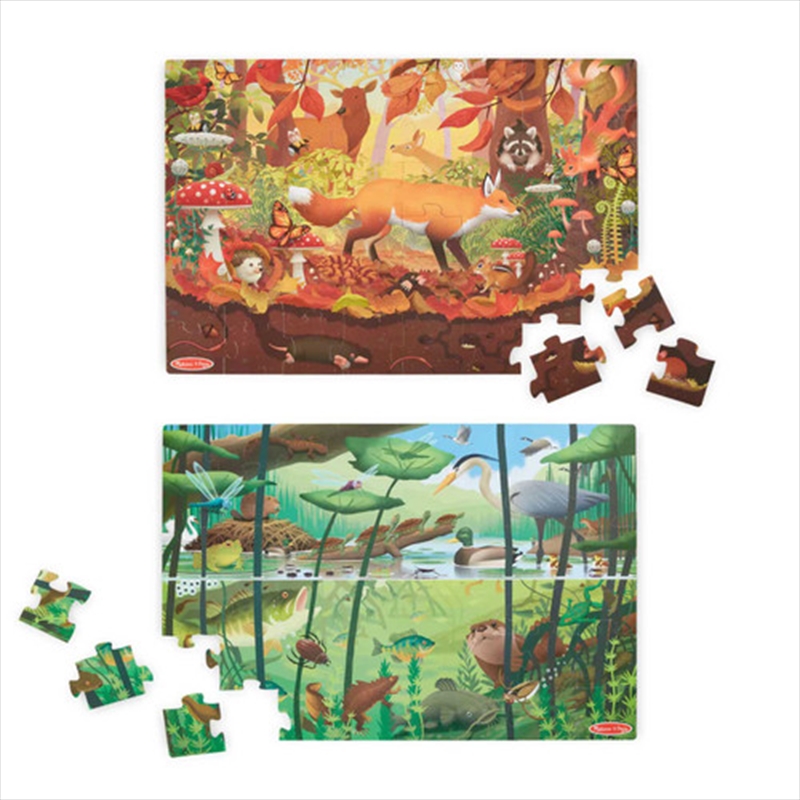 Let's Explore - Double Sided Puzzle/Product Detail/Jigsaw Puzzles