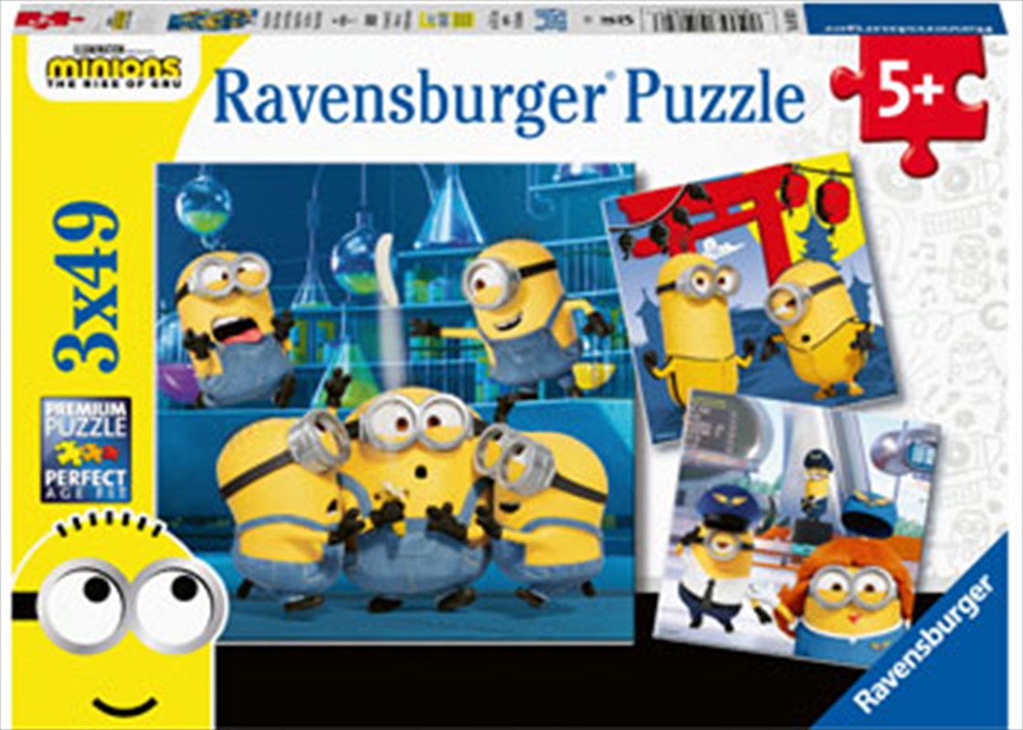 Minions 2 3x49 Pieces/Product Detail/Jigsaw Puzzles